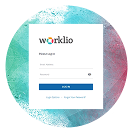 Log in to Worklio Back Office