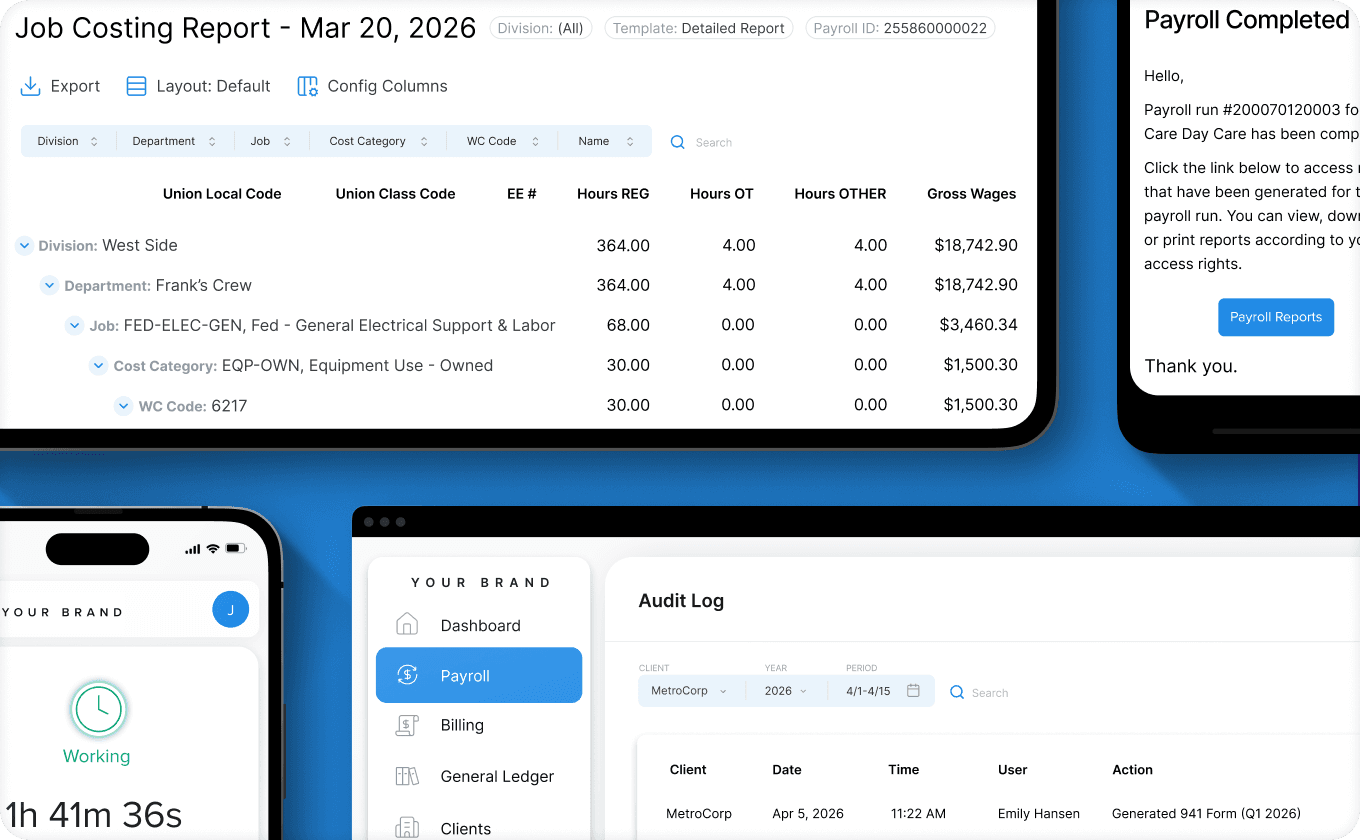 Payroll, HR, and benefits on one platform