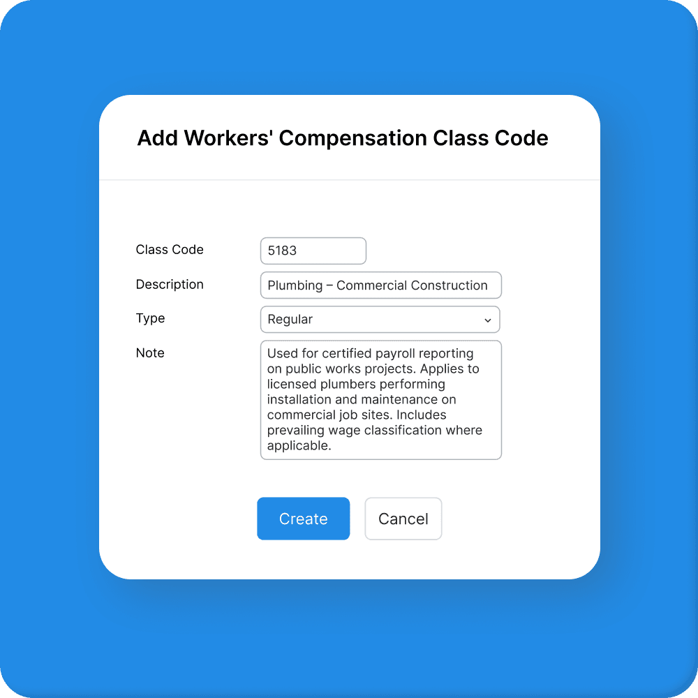 Workers compensation audit trails and reporting