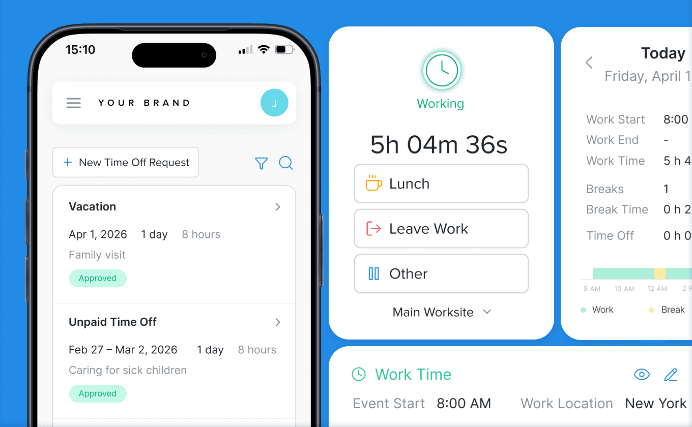 Employee portal with professional license tracking