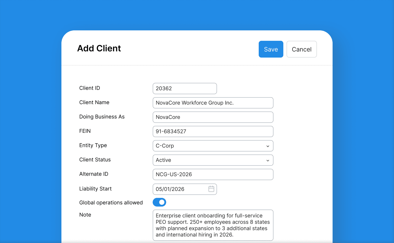 Multi-office payroll with consolidated reporting