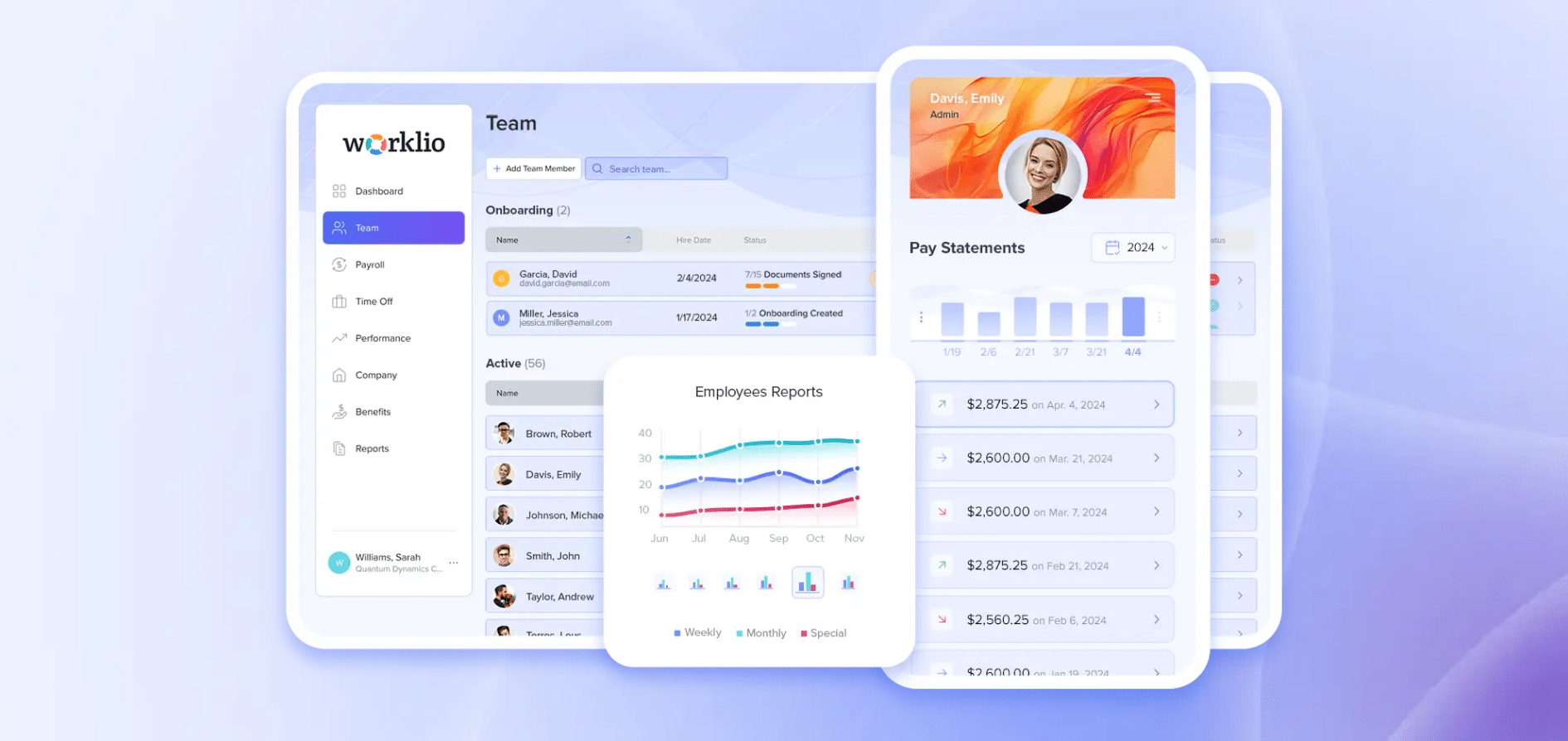 Worklio | All‑in‑One HR, Payroll & Benefits Platform
